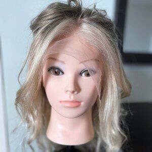 Blonde Layered Human Hair Wig